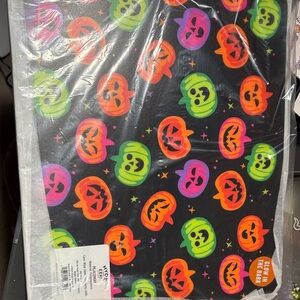 Glow-in-the-Dark Halloween Pumpkin Placemats (8 pack)